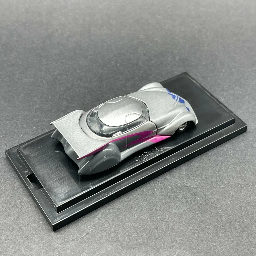 100% Hot Wheels Ed Newton Rareflow Custom‎ Car Diecast 1/64 Silver Opening Hood